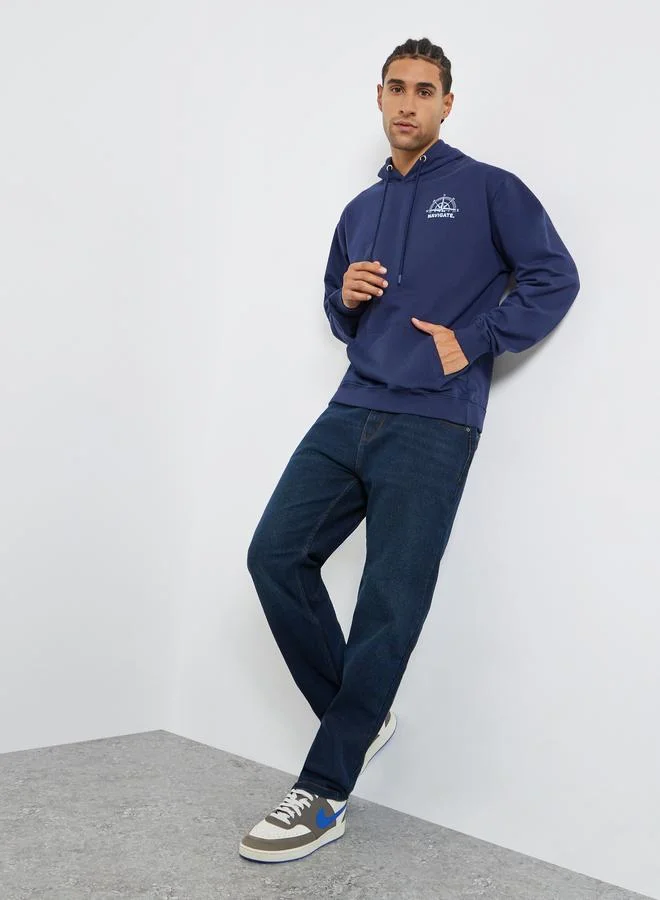 Styli Men Dark Blue Regular Fit Jeans